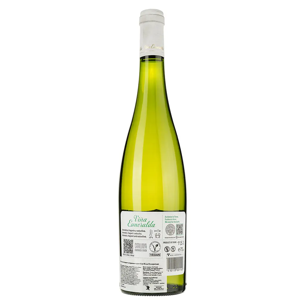 Вино Torres Vina Esmeralda, біле, сухе, 11,5%, 0,75 л (33764) - фото 2