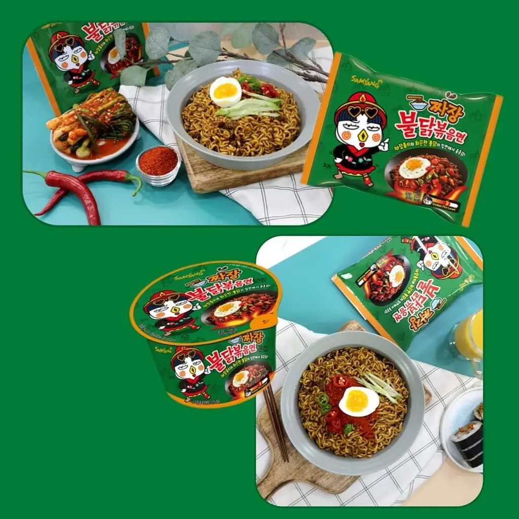 Локшина швидкого приготування Samyang Jajang Buldak зі смаком Чанджанмен 105г - фото 3