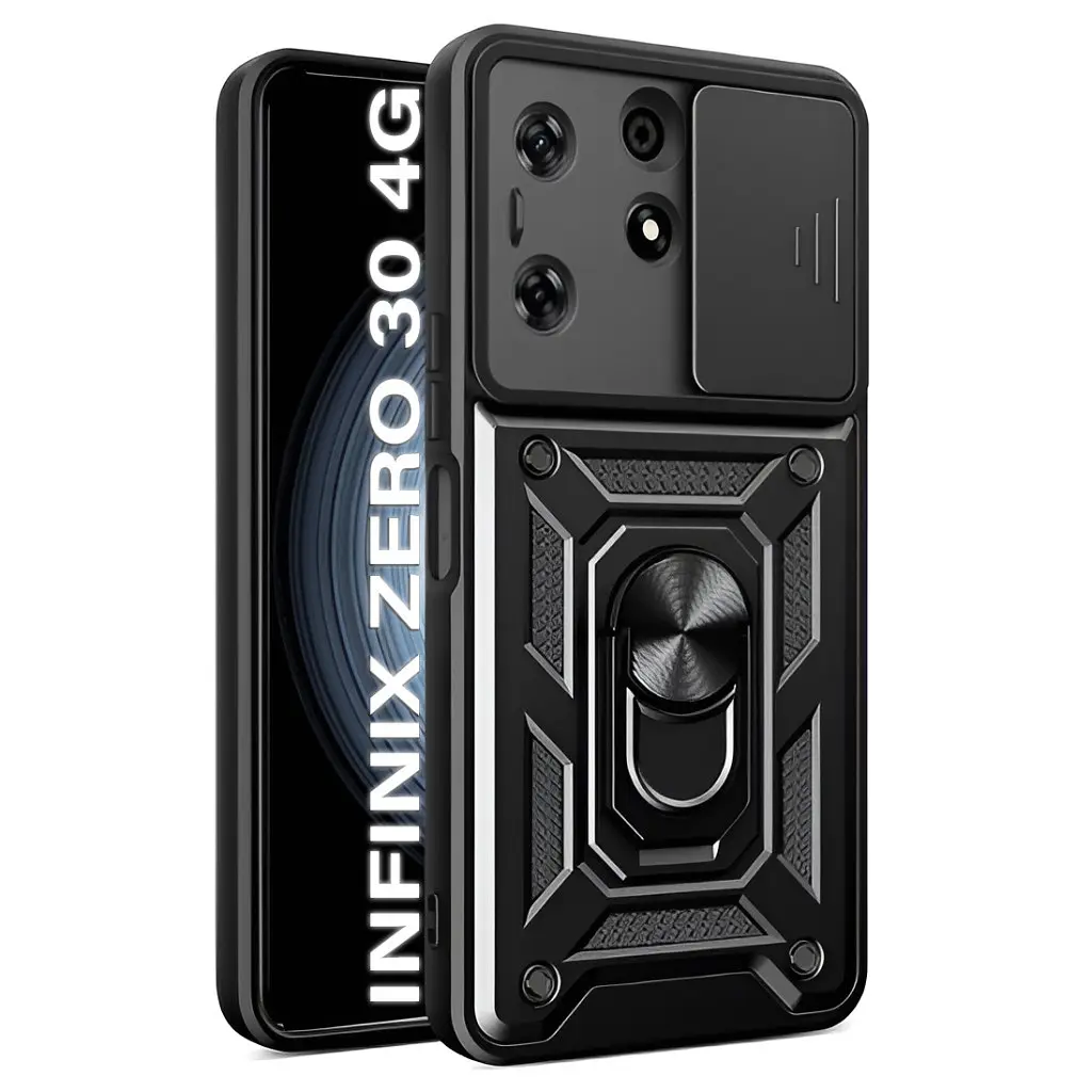 Чохол до мобільного телефона BeCover Military Infinix Zero 30 4G (X6731B) Black (710674) - фото 6