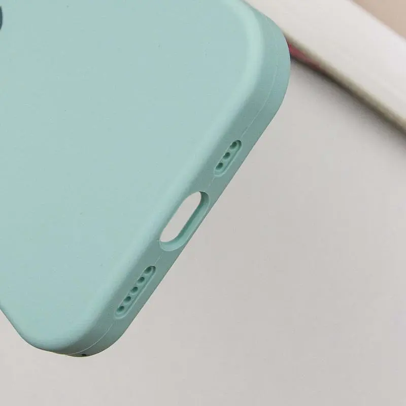 Чехол Silicone Case Full Protective (AA) для Apple iPhone 16 Pro Max (6.9) Бирюзовый / Beryl - фото 7