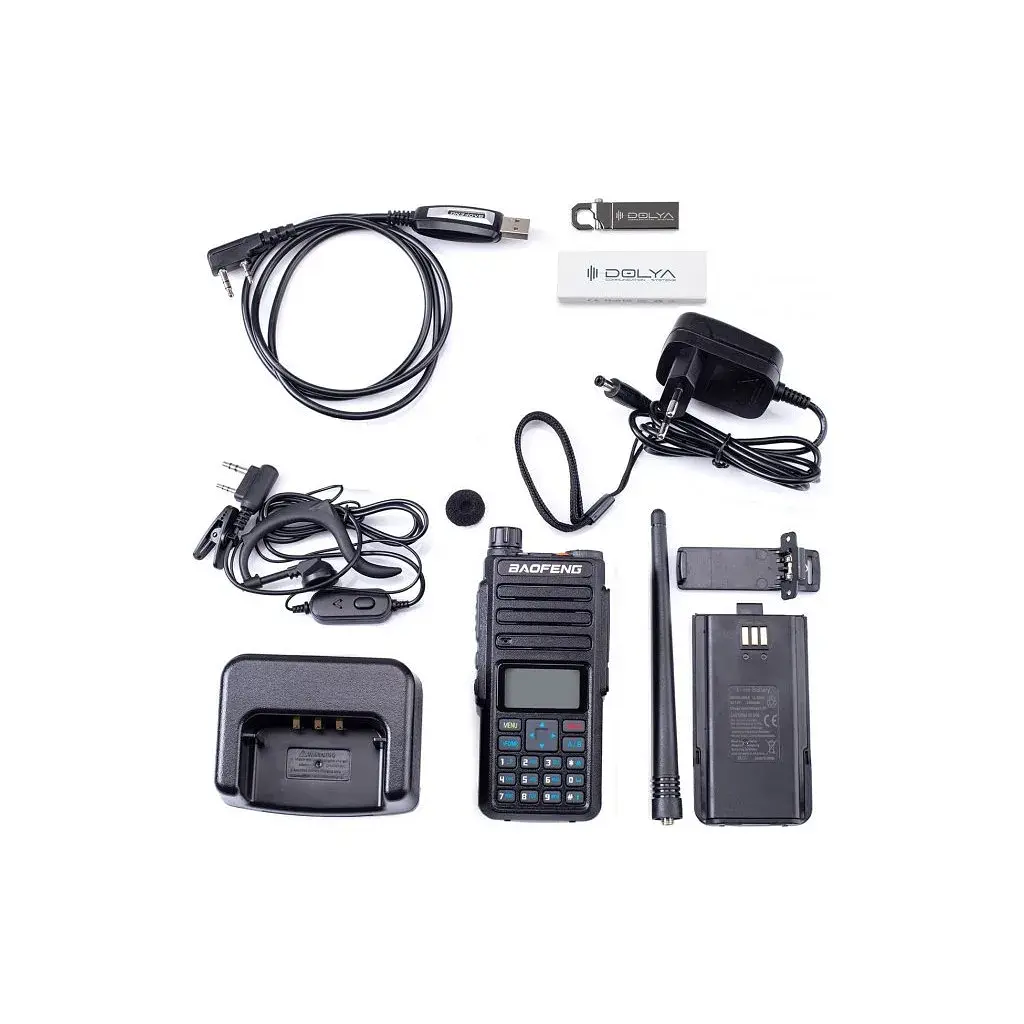Портативна рація Baofeng DR-1801UV із AES+ флеш пам'ять 64 ГБ - фото 8