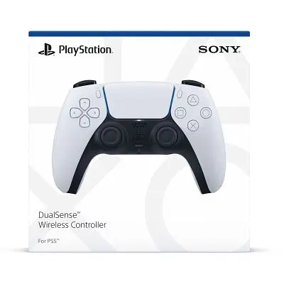 Геймпад Sony Playstation DualSense Bluetooth PS5 White (1000050246) - фото 7