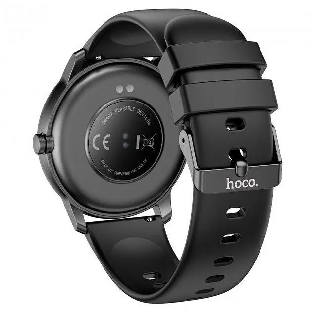 Умные часы Smart Watch Hoco Y4 + магнитная зарядка (Черный) - фото 4