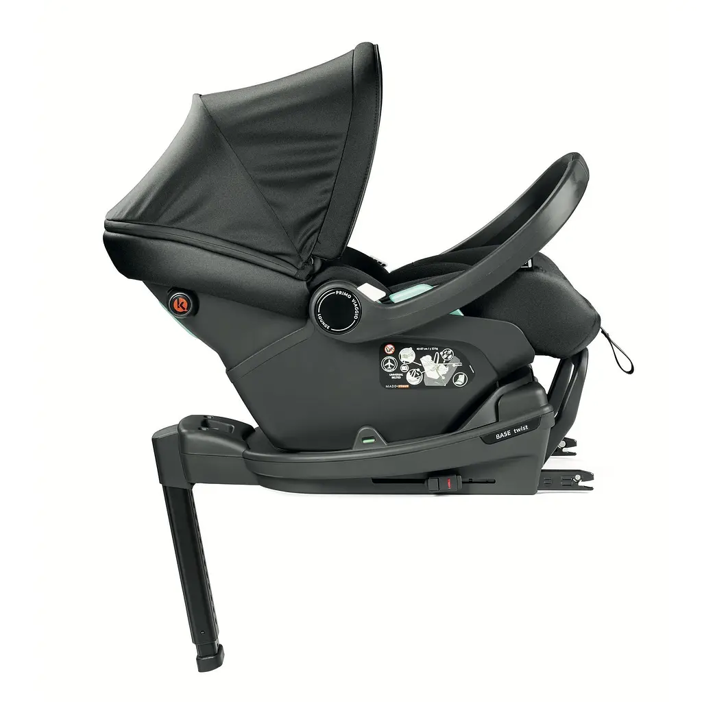 База до автокрісла Peg-Perego Twist Base поворотна чорна (IAKBTW0000NF) - фото 3