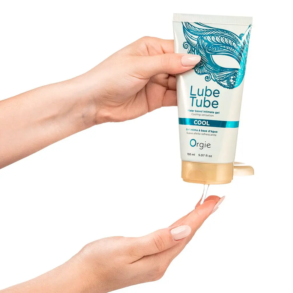 Лубрикант на водній основі Orgie Lube Tube Cool, 150 мл, з охолоджувальним ефектом, без запаху - фото 2