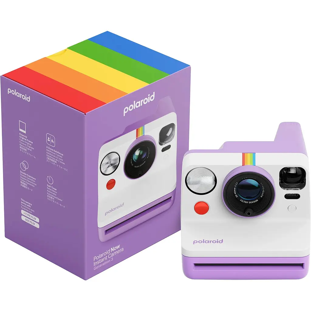 Фотокамера моментального друку Polaroid Now Gen 3 Purple (009159) [131250] - фото 7