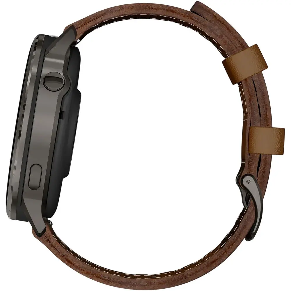 Смарт-годинник Garmin Venu 4 45mm Slate with Brown Leather Band (010-03014-03) [153838] - фото 7