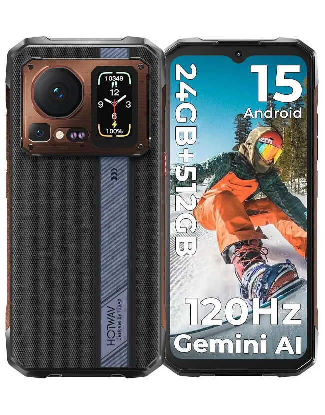 Смартфон Hotwav Cyber 16 Pro 8/512GB Gold - фото 3