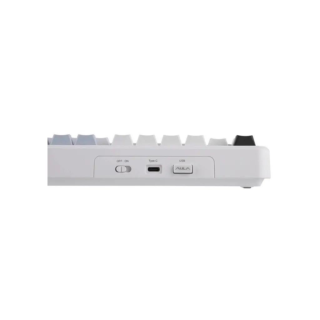 Клавіатура Aula F108 Pro Reaper Switch USB/Bluetooth/2.4G White (6978080501318) - фото 8