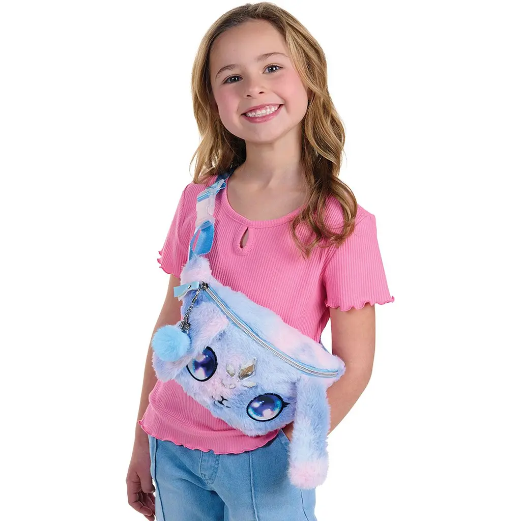 Пушистая поясная сумка Nebulous Stars - Агата (12662) - фото 3