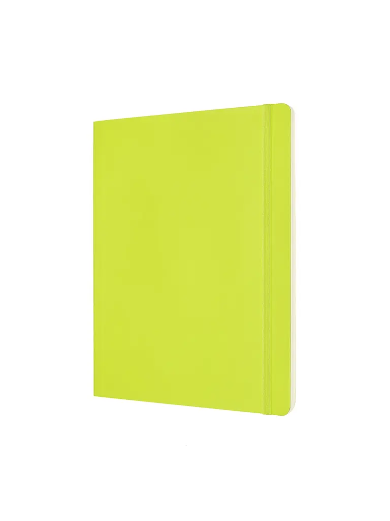 Записник Moleskine Classic великий, Нелінований Лимонний Зелений М'який (QP623C2) - фото 2