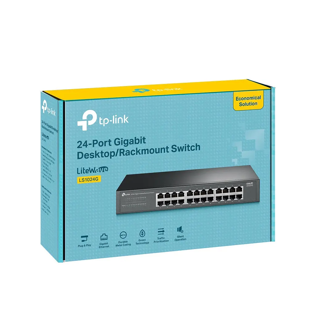 Комутатор мережевий TP-Link LS1024G - фото 7