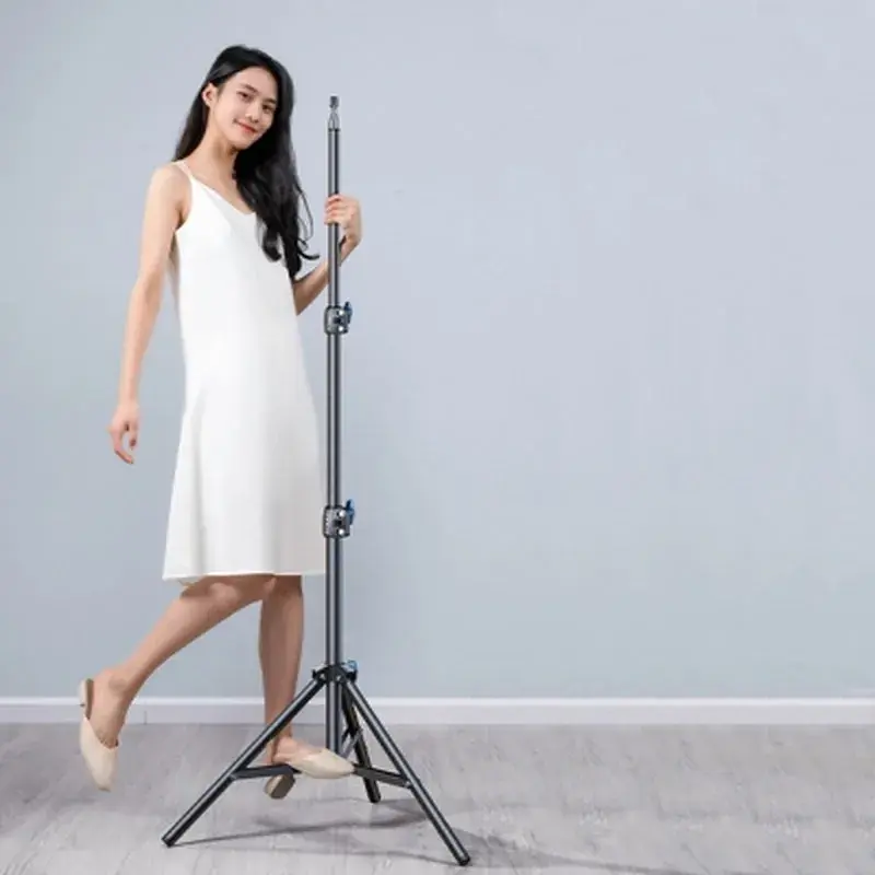 Штатив Rtako RLD-001 1.7M Matte Carbon Steel Tripod Black (6975068278620) - фото 4