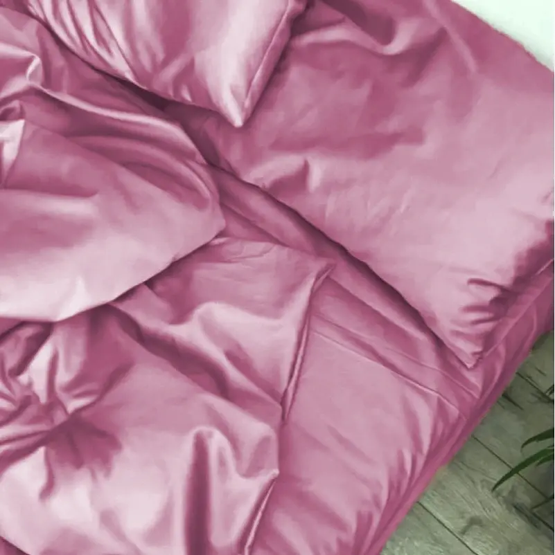 Підковдра MirSon Satin Light Pro Dusty pink 200х220 см рожева (2200011024653) - фото 3