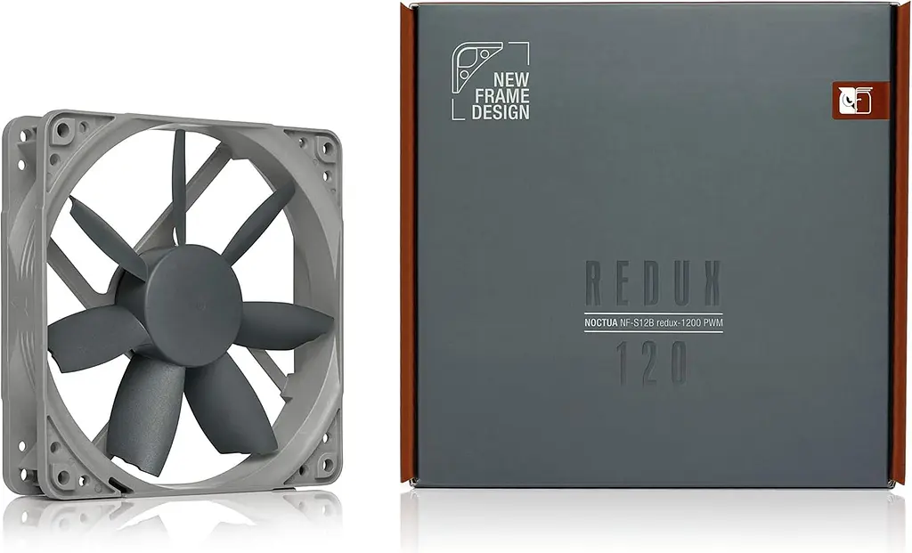 Вентилятор 120mm Noctua NF-S12B redux-1200 PWM - фото 4