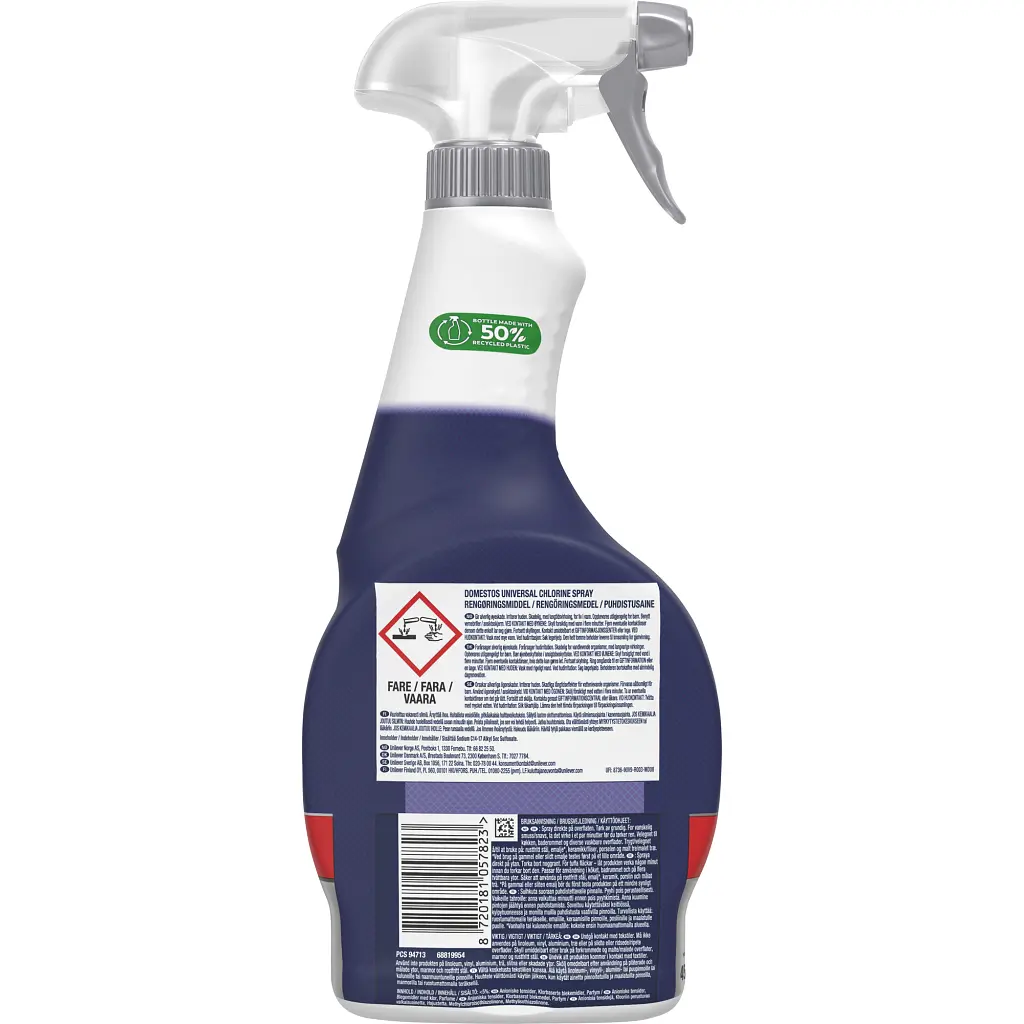 Спрей для чищення ванн Domestos універсальний 450 мл (8710447181591/8720181057823) - фото 2