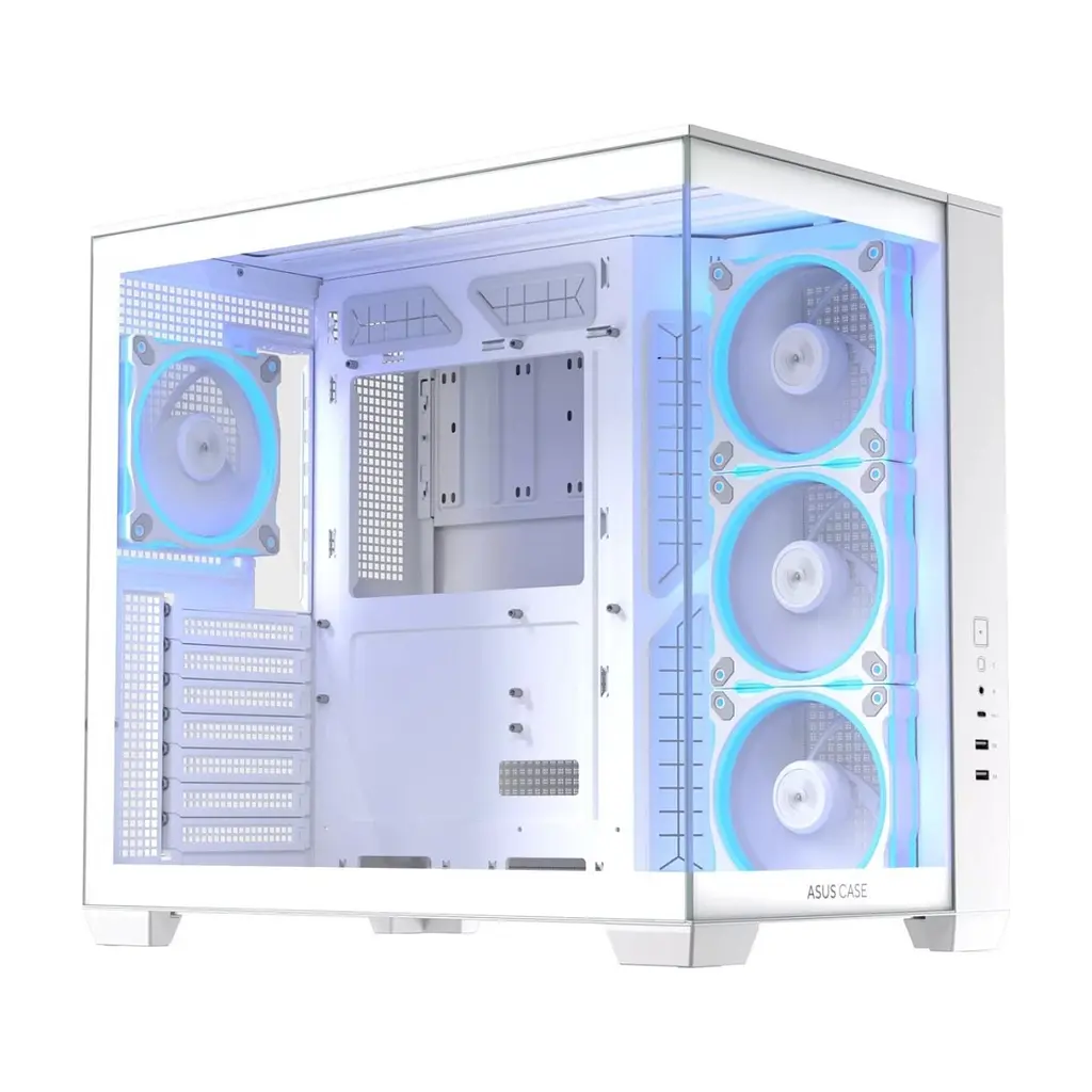 Корпус для ПК ASUS A32 Plus Tempered Glass White (90DC00S3-B19000) - фото 6