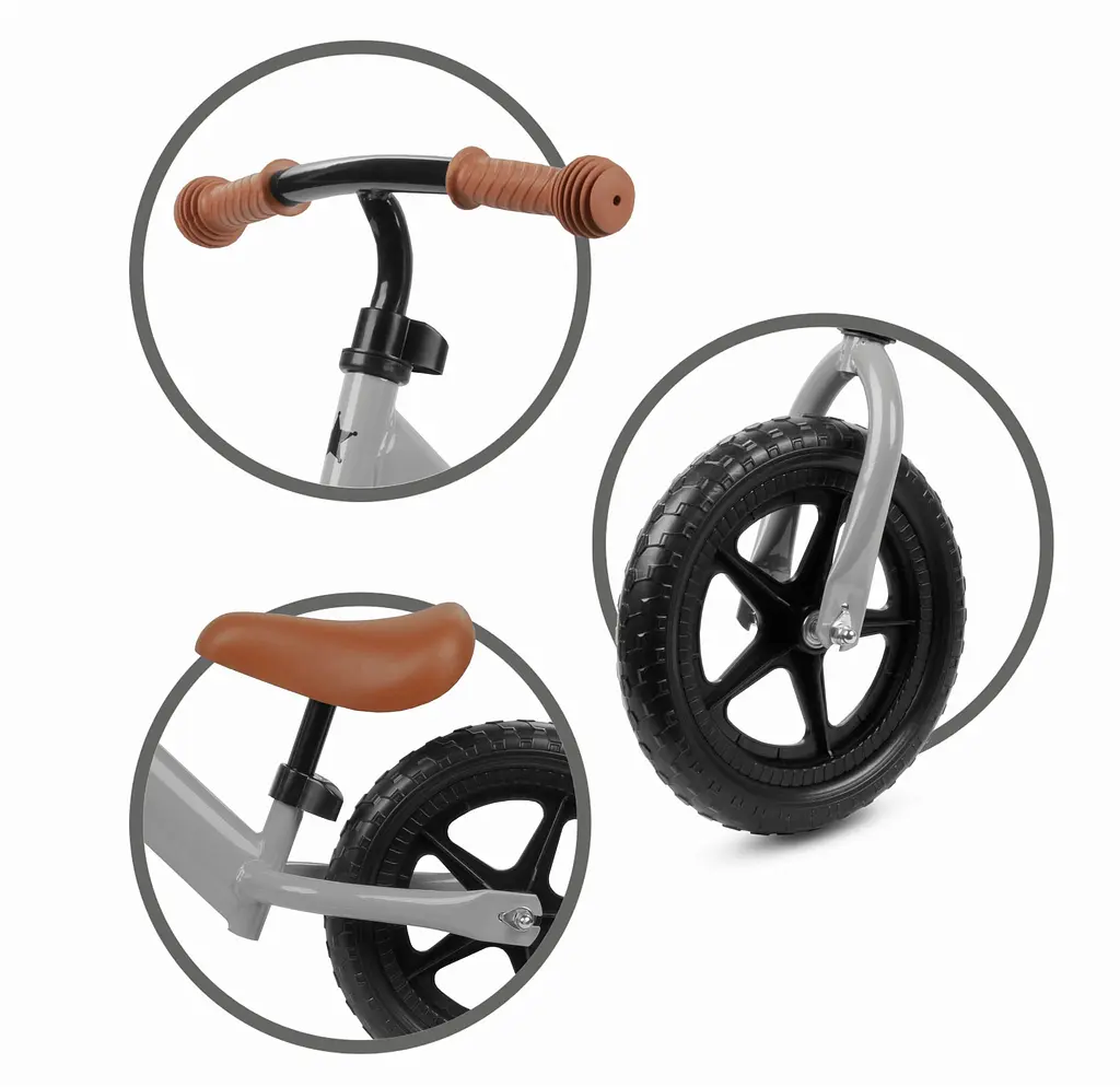 Велобіг велосипед Kidwell Rebel Grey - фото 5