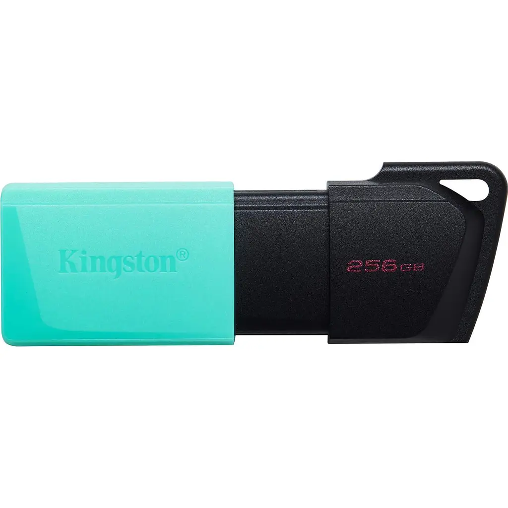 Флеш-накопичувач Kingston USB3.2 256GB DataTraveler Exodia M Black/Teal (DTXM/256GB) - фото 2