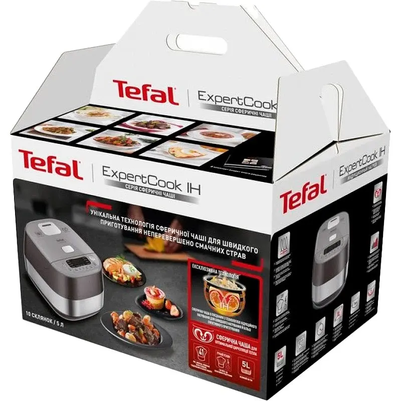 Мультиварка Tefal Expert Cook Induction RK802B34 - фото 4