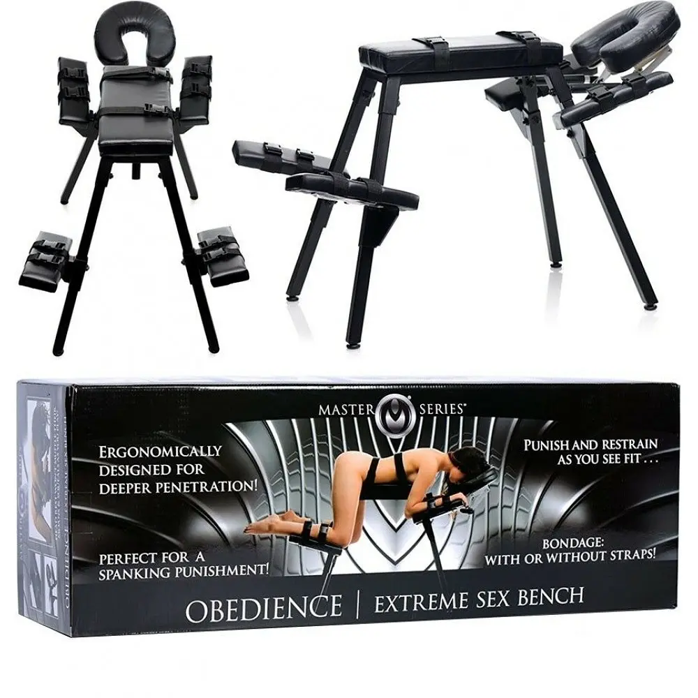 Master Series Extreme Sex Bench – лава для екстремального сексу з фіксаторами - фото 2