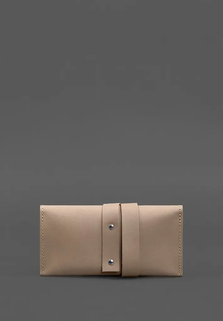 Кожаный кисет для табака 1.0 светло-бежевый Crazy Horse - фото 5