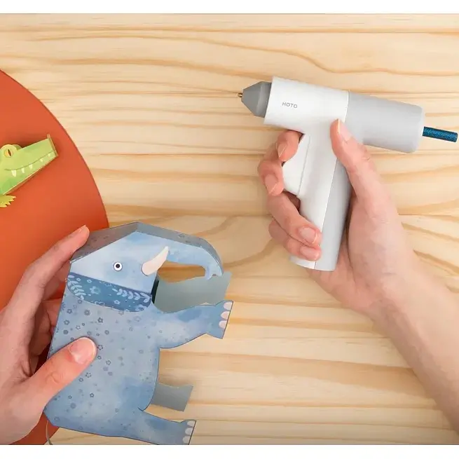 Клейовий пістолет Xiaomi HOTO Lithium Battery Glue Gun White (QWRJQ001) [73683] - фото 4