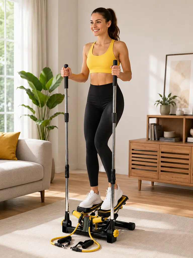 Степпер Besport BS-9010HR Trekka чорно-жовтий - фото 8