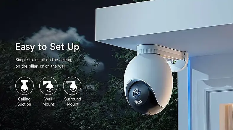 IP-камера для відеоспостереження iMiLab Security Camera EC6 - фото 9