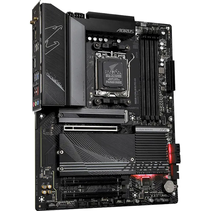 Материнська плата Gigabyte B650 AORUS ELITE AX (B650 AORUS ELITE AX) (Socket AM5, AMD B650, ATX) Б/в - фото 3