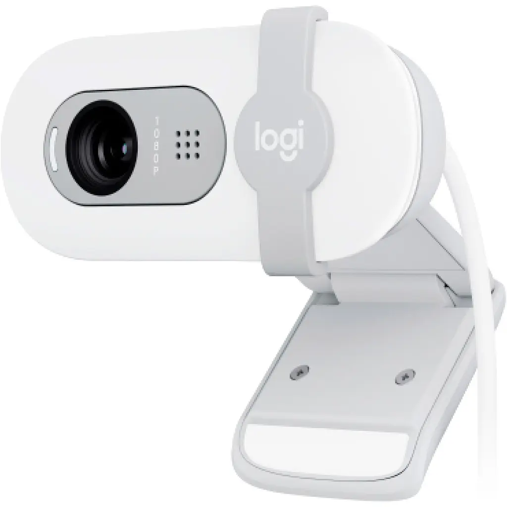 Веб-камера Logitech BRIO 100 White (960-001617) [96683] - фото 2