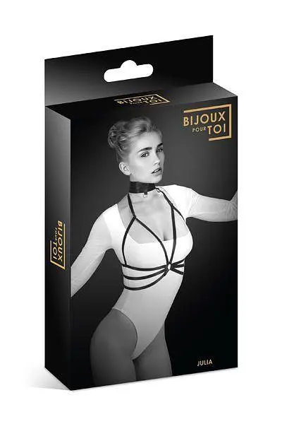 Портупея на грудь Bijoux Pour Toi - JULIA, эластичный полиэстер - фото 3