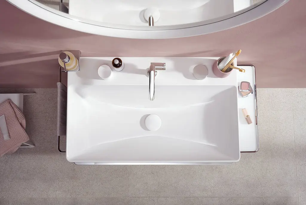Змішувач для умивальника Hansgrohe Tecturis S CoolStart EcoSmart+ з д/к push-open chrome 73320000 - фото 5