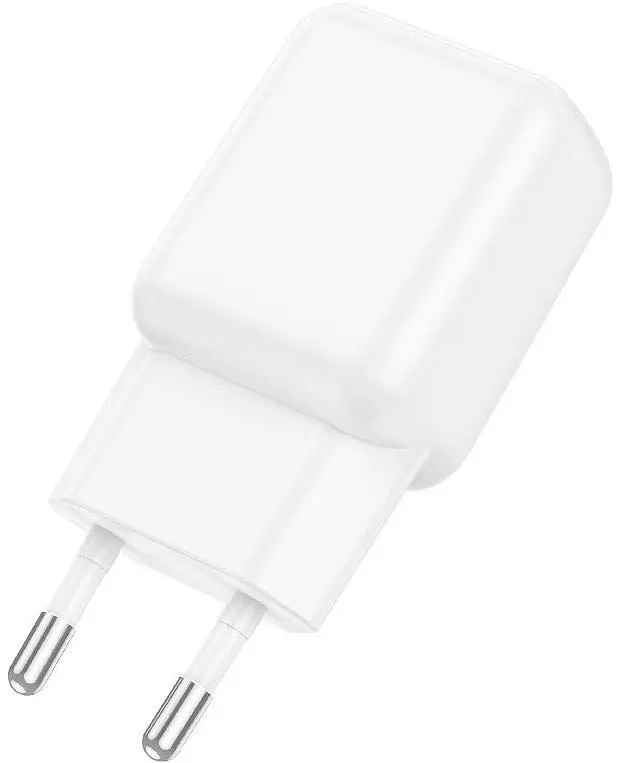 Мережевий зарядний пристрій Hoco C96A 1USB White [765970] [76966] - фото 2
