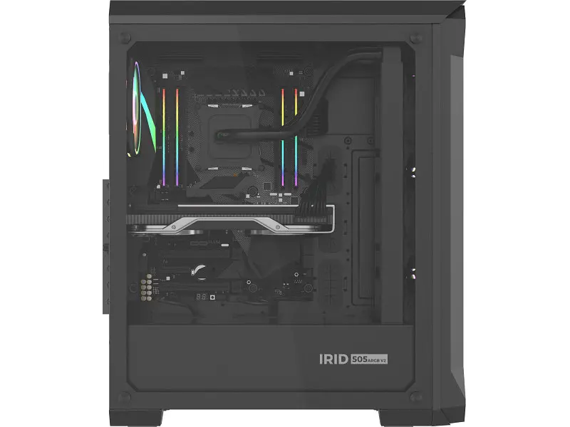 Корпус Genesis Irid 505 V2 ARGB Black (NPC-1518) - фото 11