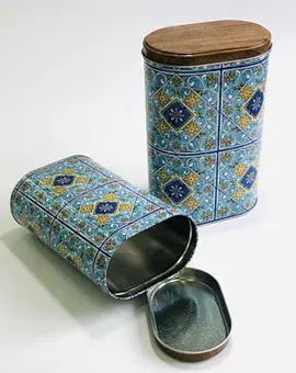 Набір банок Персія 4 11.5x7.1x18.1 см 13.4x8.6x20.1 см