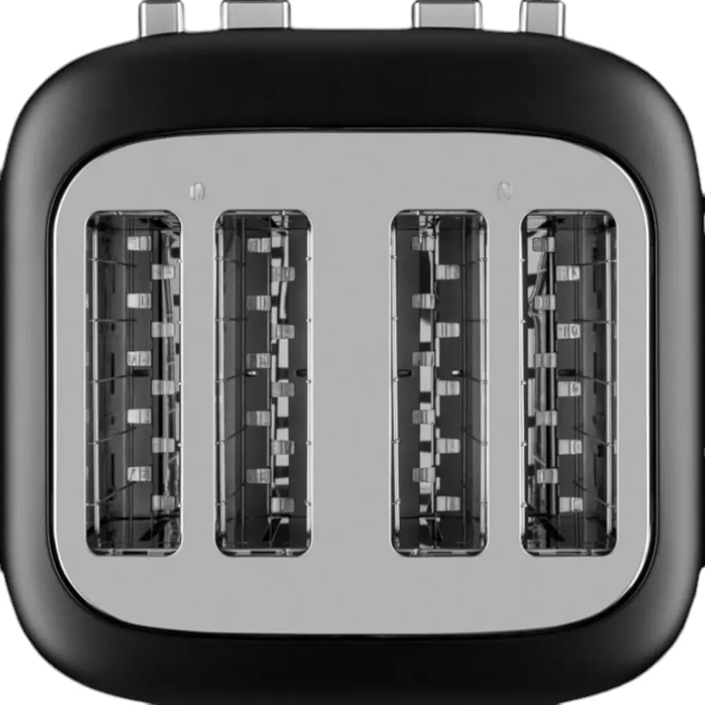 Тостер KitchenAid на 4 тоста матовый черный (5KMT4109EBM) - фото 4