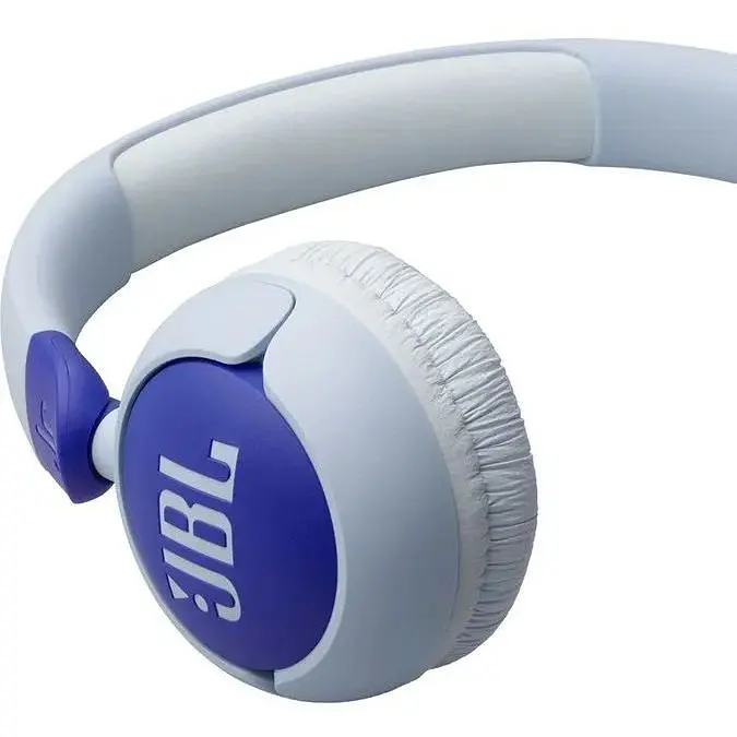 Детские наушники проводные JBL Junior 320 (JBLJR320BLU) голубые - фото 3