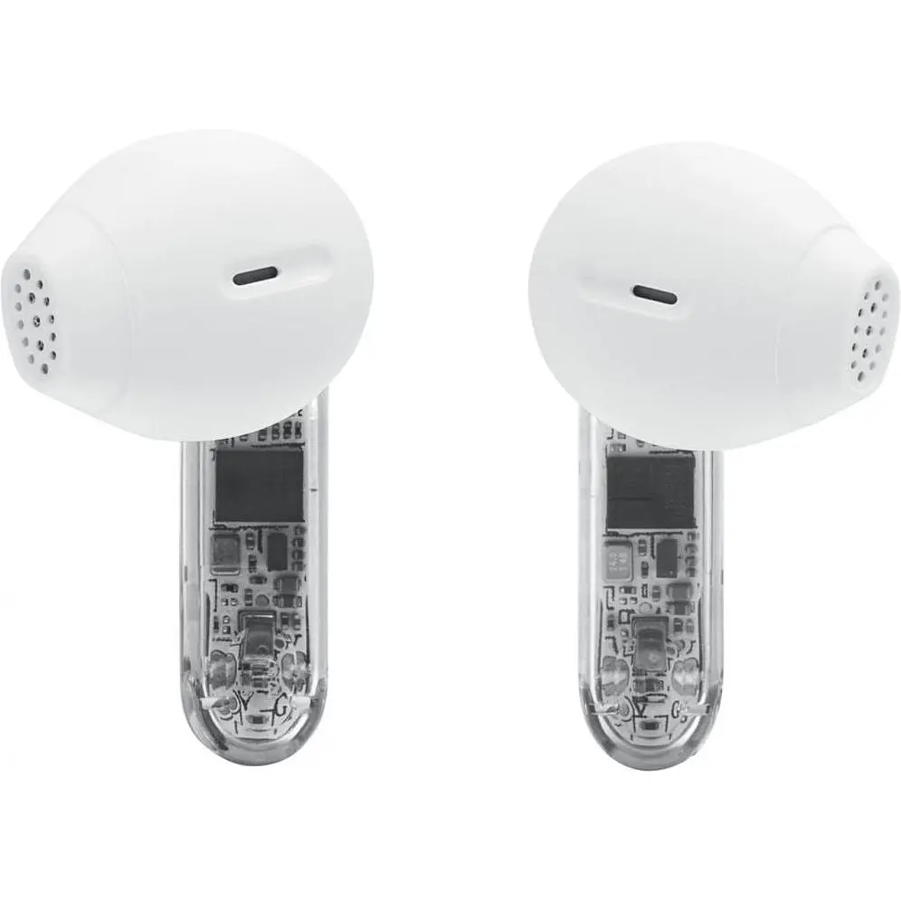 Навушники TWS JBL Tune Flex 2 Ghost White (JBLTFLEX2GWHT) - фото 2