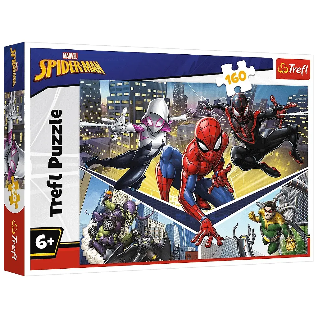 Пазл Trefl Spiderman Сила людини-павука 160 елементів (5900511154221)