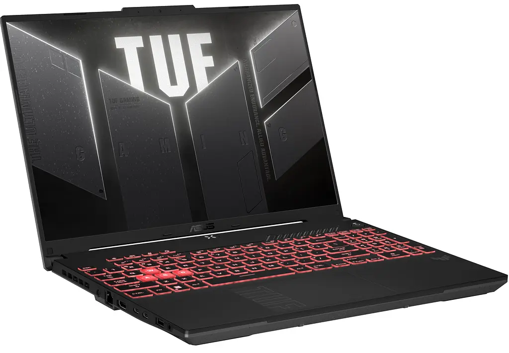 Ноутбук ASUS TUF Gaming A16 FA607NU-RL098 16 FHD IPS, AMD R5-7535HS, 16GB, F512GB, NVD4050-6, NoOS, Сірий (90NR0MU3-M005N0) - фото 2