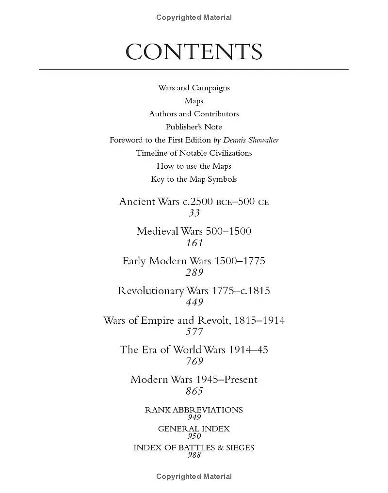 The Encyclopedia of Warfare - Dennis Showalter - фото 2