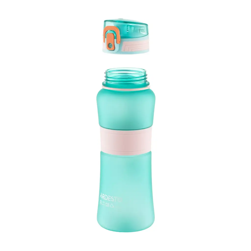 Бутылка для воды Ardesto Balance 650 мл пластик голубая (AR2265BB) - фото 4