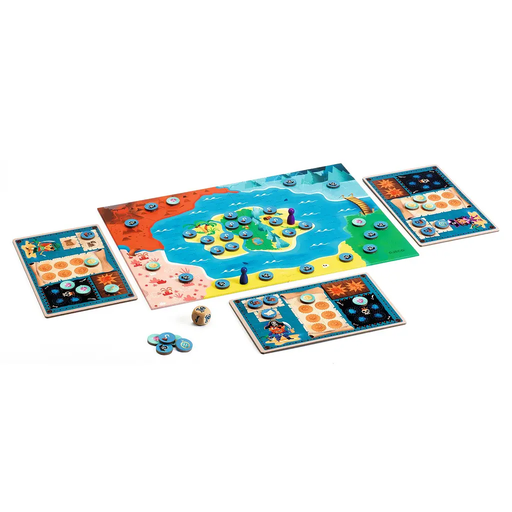  Настольная игра Djeco Пиратский остров (DJ08595) - фото 2