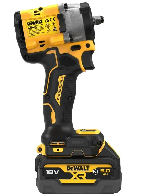 Гайкокрут ударний акумуляторний DeWalt з АКБ та ЗП DCF923P2G - фото 5