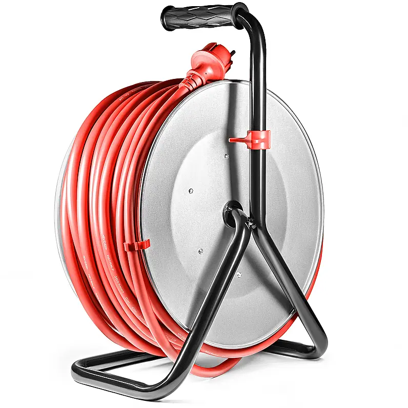 Удлинитель Stark CRR-2550-M резиновый кабель на металлической катушке H05RR-F 3Gx2.5 X 50 м (242000003) - фото 4