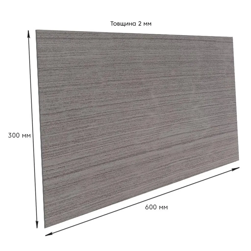 Самоклеюча стінова PET плитка Sticker Wall 600 x 300 x 2mm D SW-00002343 - фото 3