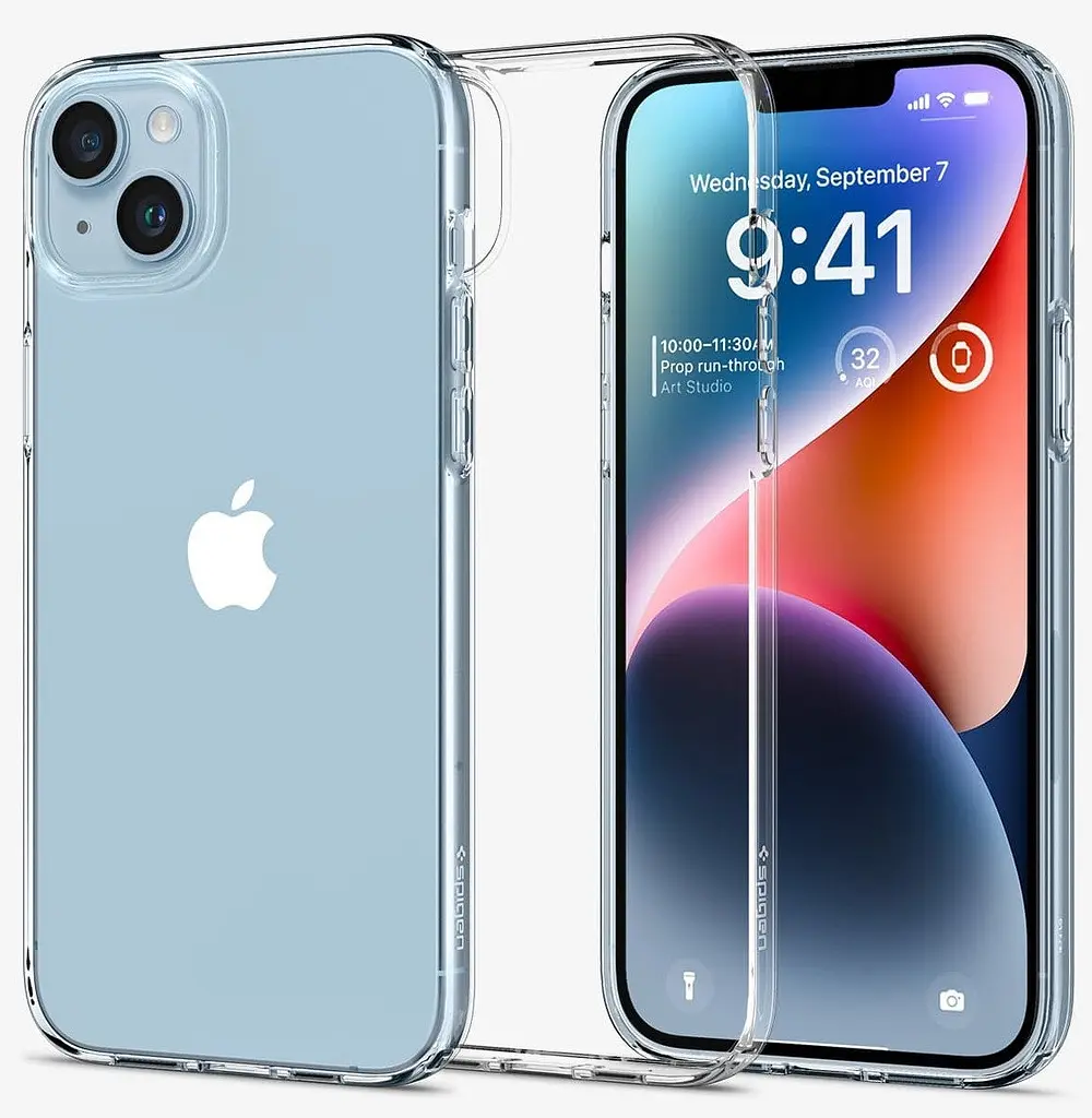Оригінальний протиударний чохол Spigen Liquid Crystal Flex для iPhone 14 / iPhone 13 (ACS04677) - фото 4