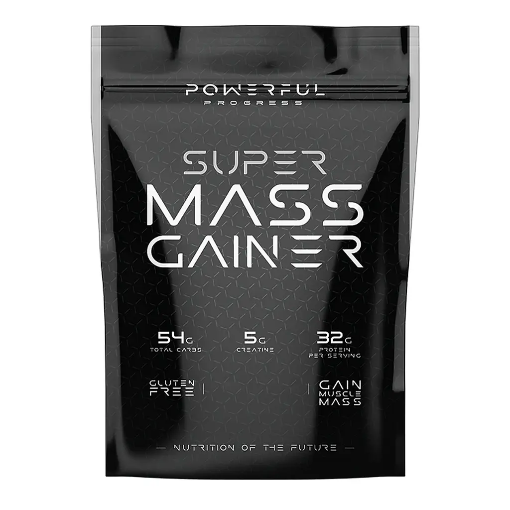 Гейнер Super Mass Gainer, 2 кг Морозиво Powerful Progress fit0016938