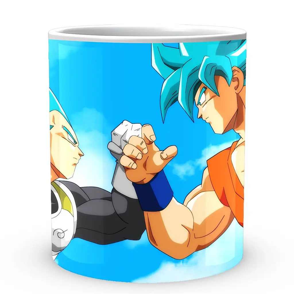 Кухоль GeekLand Dragon Ball Перлина Дракона Гоку Вегета DB 02.21 330 мл білий - фото 2